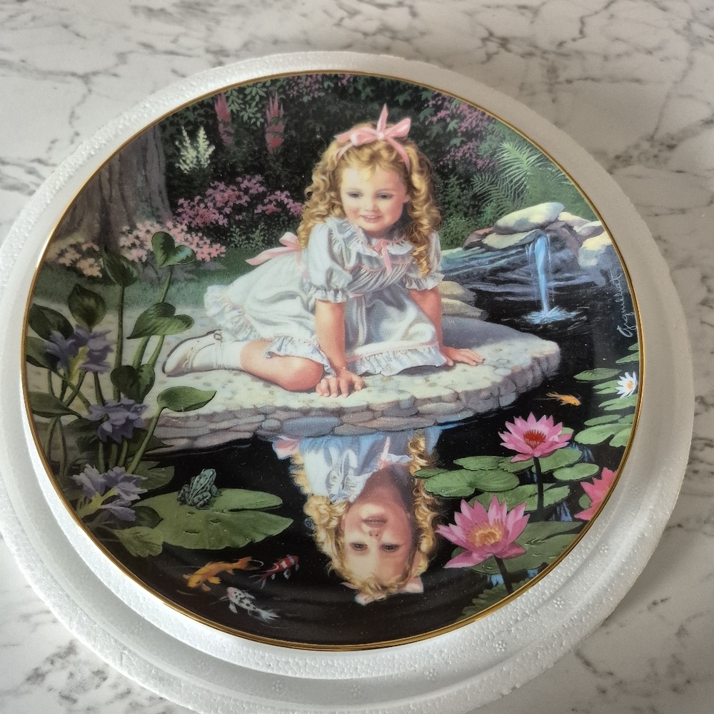 Danbury Mint Mondays Child Decorative Plate